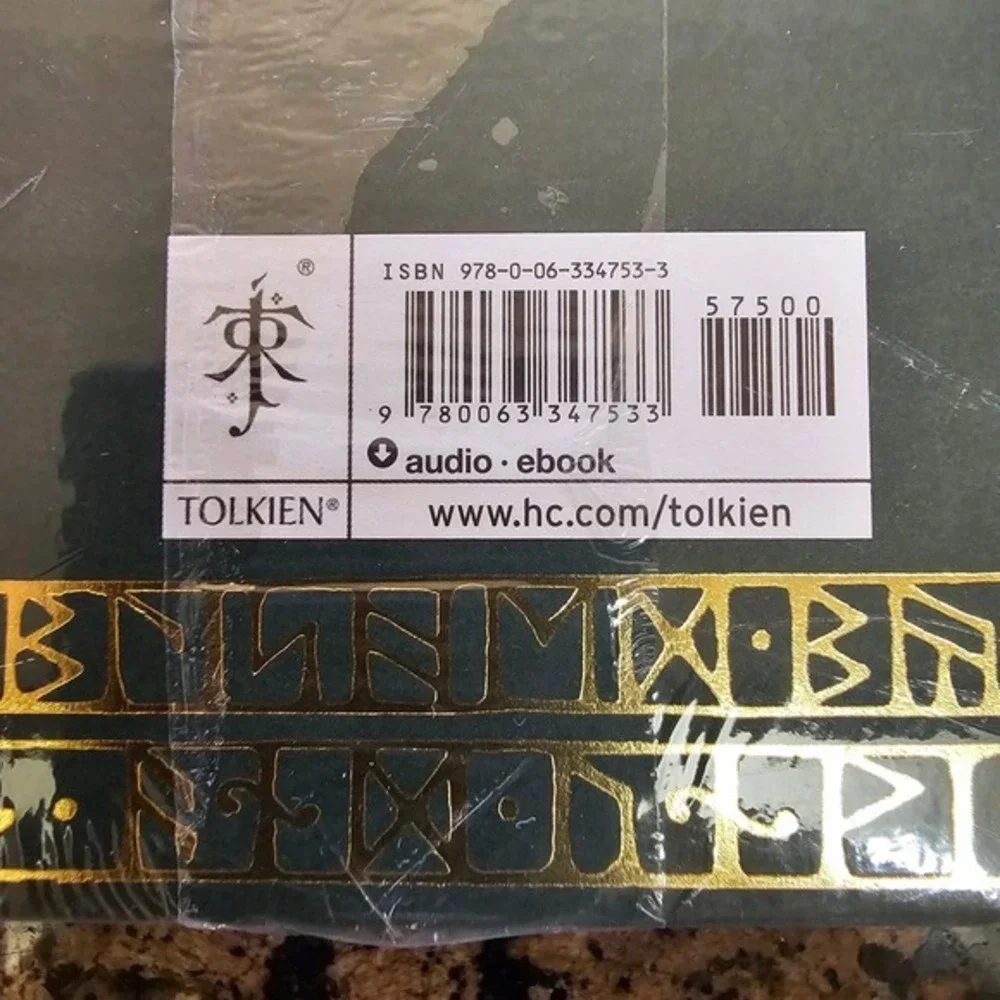 The‎ Hobbit Deluxe Tolkien Illustrated Editions by the Author Stenciled Edges HC